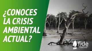 ¿Conoces la crisis ambiental actual?