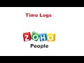 Zoho People  Log Time || Santal Informatics - Learning Point