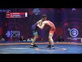 BRONZE GR - 55 kg: A. KOLESNIK (RUS) v. V. ANTONYAN (ARM)