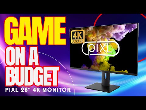 Budget 4K Monitor Any good? piXL 28-inch 4k CM28F10 Review