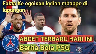 Bukti egois Mbappe 'Benci' Messi dan Neymar di PSG...?? 😱 Berita Bola PSG Terbaru Hari ini