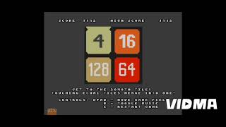 Oerg866's Sega Genesis 2048 if it had 4 tile slots rather than 16...