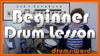 ★ How To Read DRUM Music - Part 1 of 3 ★ Free Video Drum Lesson (Drum Notation)