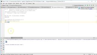 The Basics - Python 3: Assignment Statements and Self-Referencing Assignment Statements