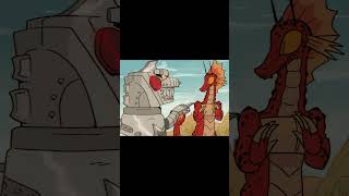 Benderzilla Shorts Godzilla Animation