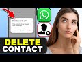 How to Permanently Delete Contacts in WhatsApp