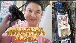 Coffee Vendo Machine | Ganito ako maglinis ng Canister at mga Tube | @lemontvvlog