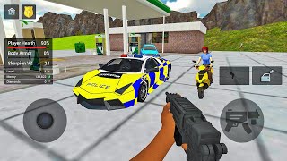 Police Car Driving Motorbike Riding #3 Police Officer Chase Simulator - Android Gameplay