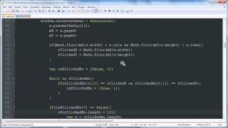 Flagging 2 & Win - Minesweeper JavaScript & Canvas Game Development Tutorial 12