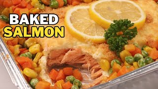 Baked Salmon ala Contis Recipe | Super Easy!