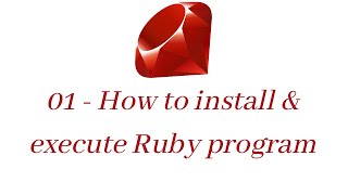 How to Install Ruby - Learn Ruby for beginners - part 1