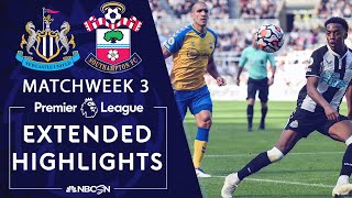 Newcastle United v. Southampton | PREMIER LEAGUE HIGHLIGHTS | 8/28/2021 | NBC Sports