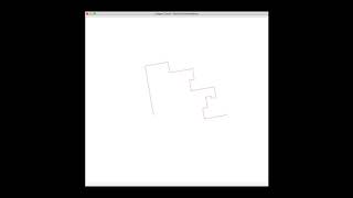 Drawing Process of Dragon Curve - Python Turtle Project