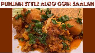 VEGAN PUNJABI STYLE ALOO GOBI RECIPE | AUTHENTIC AT HOME VEGETARIAN INDIAN RECIPE