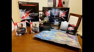 Witcher 3: Wild Hunt - Complete Edition For Nintendo Switch Unboxing