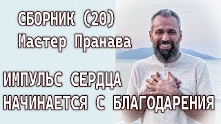 Сборник (20). Импульс сердца начинается с Благодарения. Мастер Пранава #сборникПранава