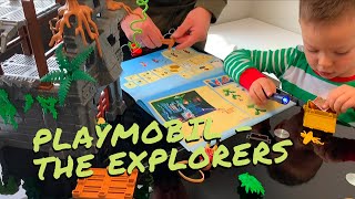 Richard is unboxing Playmobil - The Explorers and Hidden Temple