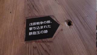 東日本大震災から6年　石垣復旧工事中の小峰城　福島県白河市　2017年3月11日撮影