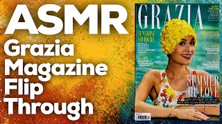 ASMR Grazia magazine flip through, StevenAntonyASMR