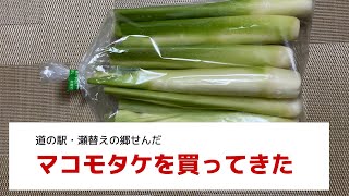 道の駅「瀬替えの郷せんだ」でマコモタケを買ってきた！調理の仕方がよく分からない(苦笑)2021年9月18日