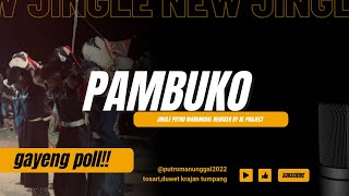 PAMBUKO‼️Putro manunggal jinggle terbaru Remixer By: al project