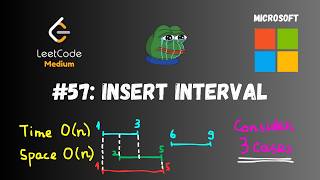 Insert Interval - Python - Microsoft Interview - LeetCode 57