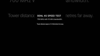 BSNL 4G Speed test 700 MHz(b28) 12 April 2024  #bsnl4g #trending #viralshorts #trendingshorts