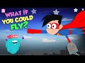 What If You Could Fly? | Superpower To Fly | The Dr Binocs Show | Peekaboo Kidz