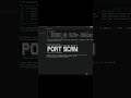 I rebuilt nmap in Python 🐍 #cybersecurity #ethicalhacking #python