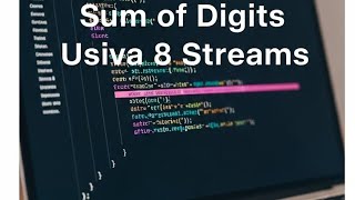 Java Coding Interview Question Sum of Digits Using Java 8 Streams #ManishArya
