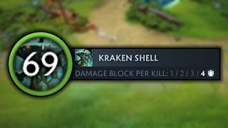 Damage Block per kill: 4, 7.36 Dota 2