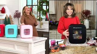 Frigidaire 12-Can Mini Retro Beverage Cooler on QVC