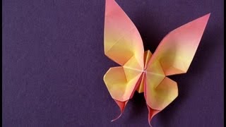 Origami Swallowtail Butterfly (first version)