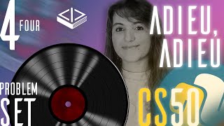 PROBLEM SET 4: ADIEU, ADIEU | SOLUTION (CS50 PYTHON)