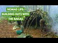 Adventure in the jungle with the Baka Pygmies: building shelters | CENTRAL AFRICAN REPUBLIC