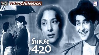 Shree 420 Jukebox | Super Hit Movie Song | Raj Kapoor, Nargis | HD