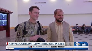 From Afghanistan to Alamogordo: Army Major reunited with interpreter-turned-friend, rescues entire f