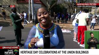 Heritage Day 2022 | Mbalenhle Mthethwa updates from the Union Buildings