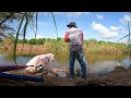 fishing catfish​ ស្ទូច​ត្រី​ឆ្លាំង​នៅ​អ្នក​លឿង​ព្រែក​ដាច់