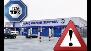 Araç Muayene İçin Gelindiğinde TÜVTÜRK İstasyonunda Yapılacaklar -01