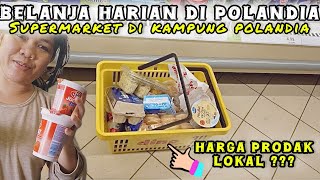 TOTAL BELANJA HARIAN POLANDIA (beli yg butuh) #belanja #polandia