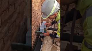 Easy way to set your cavitys! #cavity #set #up #tip #top #bricklayer