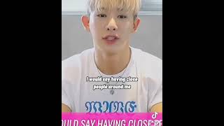 Wonho, what are the three things you love about Monsta X?