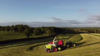 Clare Agri Contracting. Second Cut Silage 2021