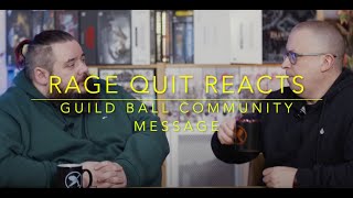 Reaction to Guild Ball Community Message