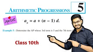 Class - 10 Chapter 5 Example 5 Of Ex 5.2 Arithmetic Progression, By Rajeev Kumar