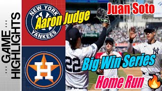 Yankees vs Astros Today Game Highlights May 09, 2024 | Big Win Series | Juan Soto & Aaron Judge HR 💣