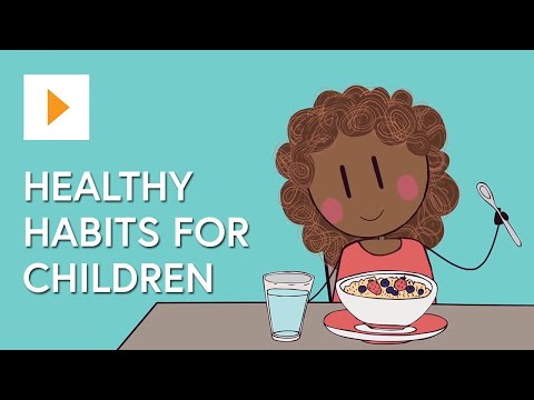 Children's well-being: healthy habits