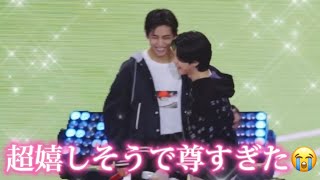 【BTS日本語字幕/VMIN】テテペンミにジミンちゃんが登場した時のクオズが尊すぎて滝涙🥹