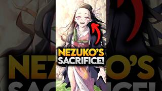 Nezuko Sacrificed Everything for the Sake of Humans! Demon Slayer Explained #demonslayer #shorts